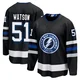 Austin Watson ＃51 Tampa Bay Lightning Youth Black Premier Breakaway Alternate Jersey