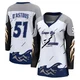 Charles-Edouard D'Astous ＃51 Tampa Bay Lightning Women's White Breakaway Special Edition 2.0 Jersey