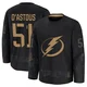 Charles-Edouard D'Astous ＃51 Tampa Bay Lightning Youth Black 2024 Military Appreciation Practice Premium Jersey