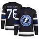 Emil Lilleberg ＃78 Tampa Bay Lightning Men's Black Authentic Alternate Primegreen Jersey