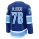 Emil Lilleberg ＃78 Tampa Bay Lightning Men's Blue Premium 2026 Stadium Series Jersey