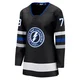 Emil Lilleberg ＃78 Tampa Bay Lightning Women's Black Premier Breakaway Alternate Jersey