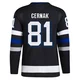 Erik Cernak ＃81 Tampa Bay Lightning Men's Black Authentic Alternate Primegreen Jersey