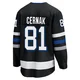 Erik Cernak ＃81 Tampa Bay Lightning Youth Black Premier Breakaway Alternate Jersey