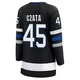 Ethan Czata ＃45 Tampa Bay Lightning Women's Black Premier Breakaway Alternate Jersey