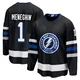 Harrison Meneghin ＃1 Tampa Bay Lightning Youth Black Premier Breakaway Alternate Jersey