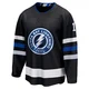 Harrison Meneghin ＃1 Tampa Bay Lightning Youth Black Premier Breakaway Alternate Jersey