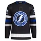 Jonas Johansson ＃31 Tampa Bay Lightning Men's Black Authentic Alternate Primegreen Jersey