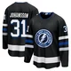 Jonas Johansson ＃31 Tampa Bay Lightning Youth Black Premier Breakaway Alternate Jersey