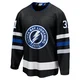 Jonas Johansson ＃31 Tampa Bay Lightning Youth Black Premier Breakaway Alternate Jersey