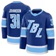 Jonas Johansson ＃31 Tampa Bay Lightning Youth Blue Premium 2026 Stadium Series Jersey