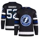 Maxim Groshev ＃52 Tampa Bay Lightning Men's Black Authentic Alternate Primegreen Jersey