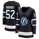 Maxim Groshev ＃52 Tampa Bay Lightning Women's Black Premier Breakaway Alternate Jersey