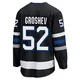 Maxim Groshev ＃52 Tampa Bay Lightning Youth Black Premier Breakaway Alternate Jersey