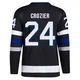 Maxwell Crozier ＃24 Tampa Bay Lightning Men's Black Authentic Alternate Primegreen Jersey