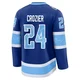 Maxwell Crozier ＃24 Tampa Bay Lightning Men's Blue Premium 2026 Stadium Series Jersey
