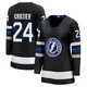 Maxwell Crozier ＃24 Tampa Bay Lightning Women's Black Premier Breakaway Alternate Jersey