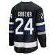 Maxwell Crozier ＃24 Tampa Bay Lightning Youth Black Premier Breakaway Alternate Jersey
