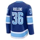 Milo Roelens ＃36 Tampa Bay Lightning Men's Blue Premium 2026 Stadium Series Jersey