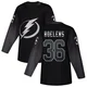 Milo Roelens ＃36 Tampa Bay Lightning Youth Black Authentic Alternate Jersey