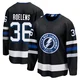 Milo Roelens ＃36 Tampa Bay Lightning Youth Black Premier Breakaway Alternate Jersey