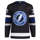 Yanni Gourde ＃37 Tampa Bay Lightning Men's Black Authentic Alternate Primegreen Jersey