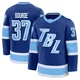 Yanni Gourde ＃37 Tampa Bay Lightning Men's Blue Premium 2026 Stadium Series Jersey