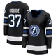 Yanni Gourde ＃37 Tampa Bay Lightning Women's Black Premier Breakaway Alternate Jersey
