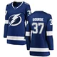 Yanni Gourde ＃37 Tampa Bay Lightning Women's Blue Breakaway Home Jersey