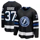 Yanni Gourde ＃37 Tampa Bay Lightning Youth Black Premier Breakaway Alternate Jersey