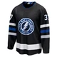 Yanni Gourde ＃37 Tampa Bay Lightning Youth Black Premier Breakaway Alternate Jersey